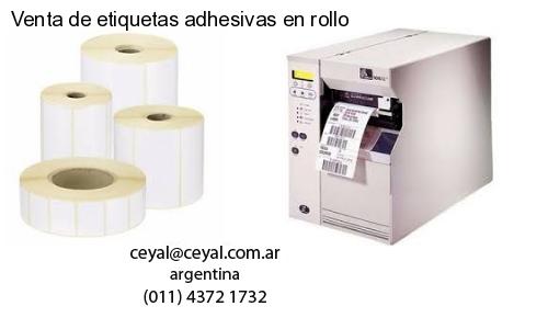 Venta de etiquetas adhesivas en rollo