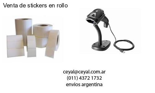 Venta de stickers en rollo