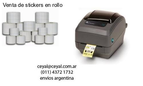 Venta de stickers en rollo