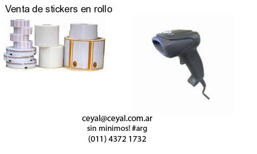 Venta de stickers en rollo