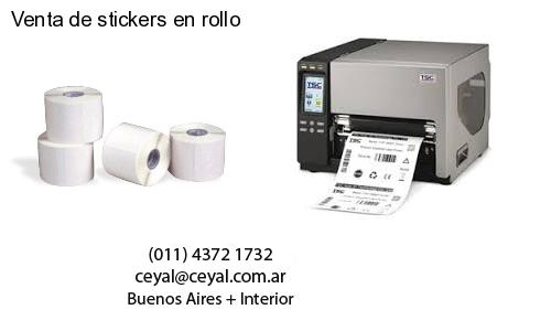 Venta de stickers en rollo