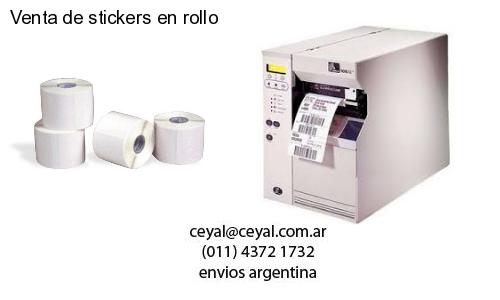 Venta de stickers en rollo