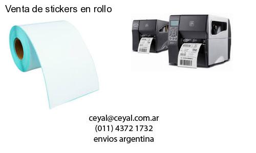 Venta de stickers en rollo
