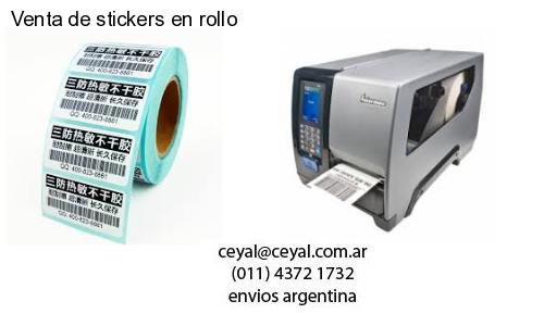 Venta de stickers en rollo