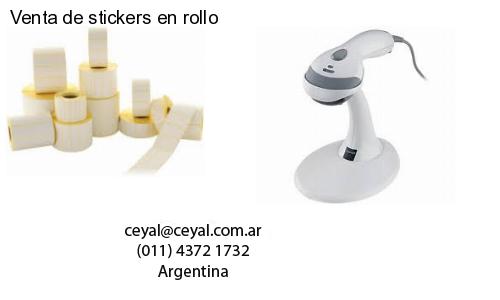 Venta de stickers en rollo