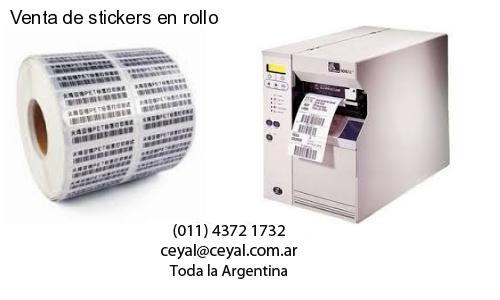 Venta de stickers en rollo