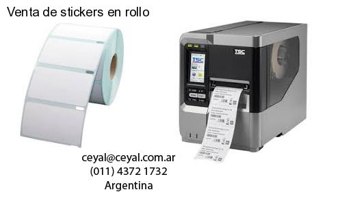 Venta de stickers en rollo