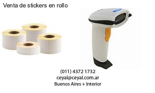 Venta de stickers en rollo