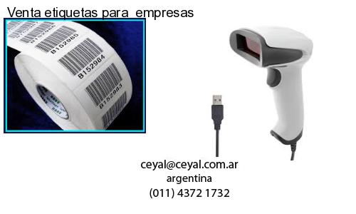 Venta etiquetas para  empresas
