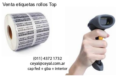 Venta etiquetas rollos Top