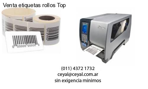 Venta etiquetas rollos Top