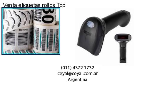 Venta etiquetas rollos Top