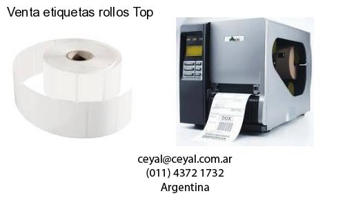 Venta etiquetas rollos Top