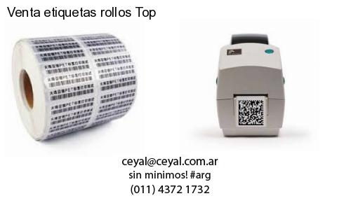 Venta etiquetas rollos Top