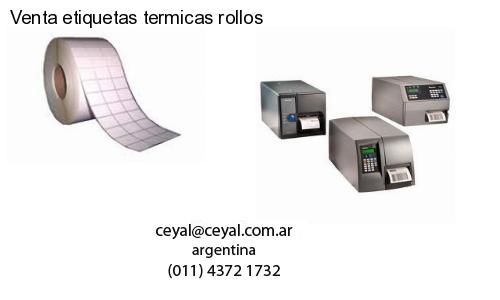 Venta etiquetas termicas rollos