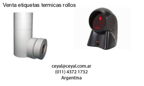 Venta etiquetas termicas rollos