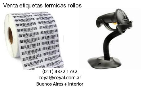 Venta etiquetas termicas rollos
