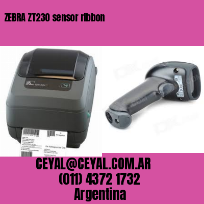 ZEBRA ZT230 sensor ribbon