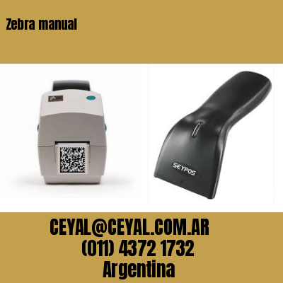 Zebra manual