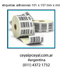 etiquetas adhesivas 101 x 157 mm x mm