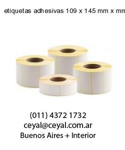 etiquetas adhesivas 109 x 145 mm x mm