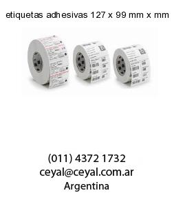 etiquetas adhesivas 127 x 99 mm x mm