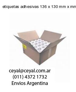 etiquetas adhesivas 136 x 130 mm x mm