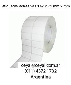 etiquetas adhesivas 142 x 71 mm x mm