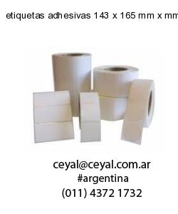 etiquetas adhesivas 143 x 165 mm x mm