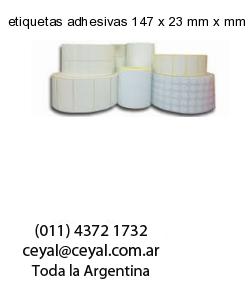 etiquetas adhesivas 147 x 23 mm x mm