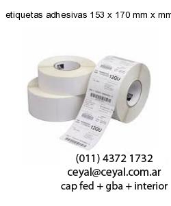 etiquetas adhesivas 153 x 170 mm x mm