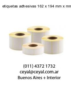 etiquetas adhesivas 162 x 194 mm x mm