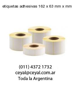 etiquetas adhesivas 162 x 63 mm x mm