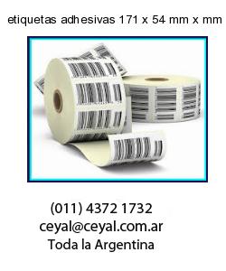 etiquetas adhesivas 171 x 54 mm x mm
