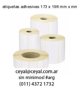 etiquetas adhesivas 173 x 198 mm x mm