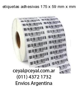 etiquetas adhesivas 175 x 59 mm x mm