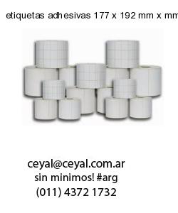 etiquetas adhesivas 177 x 192 mm x mm