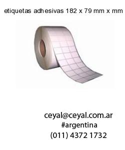 etiquetas adhesivas 182 x 79 mm x mm