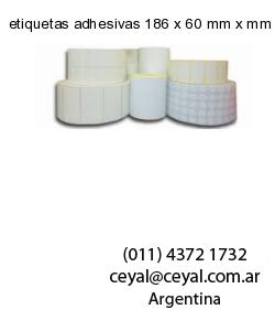 etiquetas adhesivas 186 x 60 mm x mm