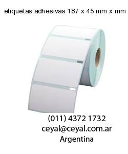etiquetas adhesivas 187 x 45 mm x mm