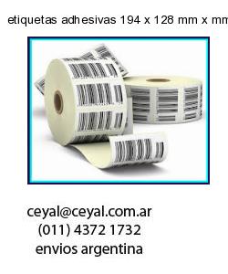 etiquetas adhesivas 194 x 128 mm x mm