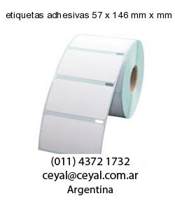 etiquetas adhesivas 57 x 146 mm x mm