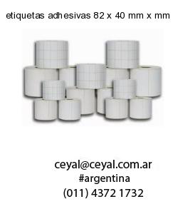 etiquetas adhesivas 82 x 40 mm x mm