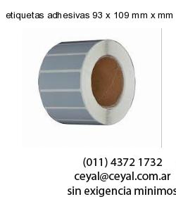 etiquetas adhesivas 93 x 109 mm x mm