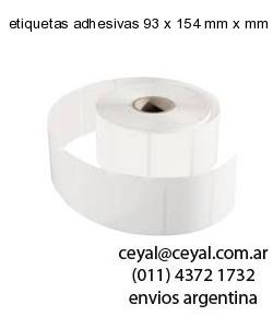 etiquetas adhesivas 93 x 154 mm x mm
