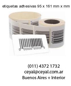 etiquetas adhesivas 95 x 161 mm x mm