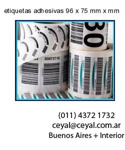 etiquetas adhesivas 96 x 75 mm x mm