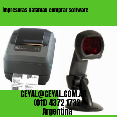 impresoras datamax comprar software