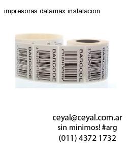 impresoras datamax instalacion