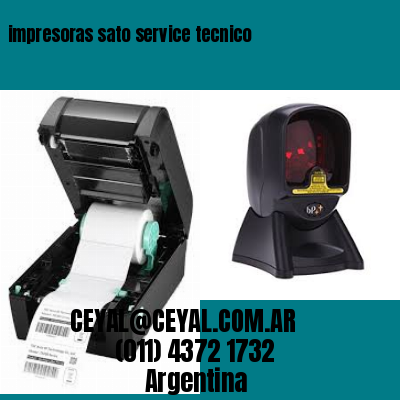 impresoras sato service tecnico